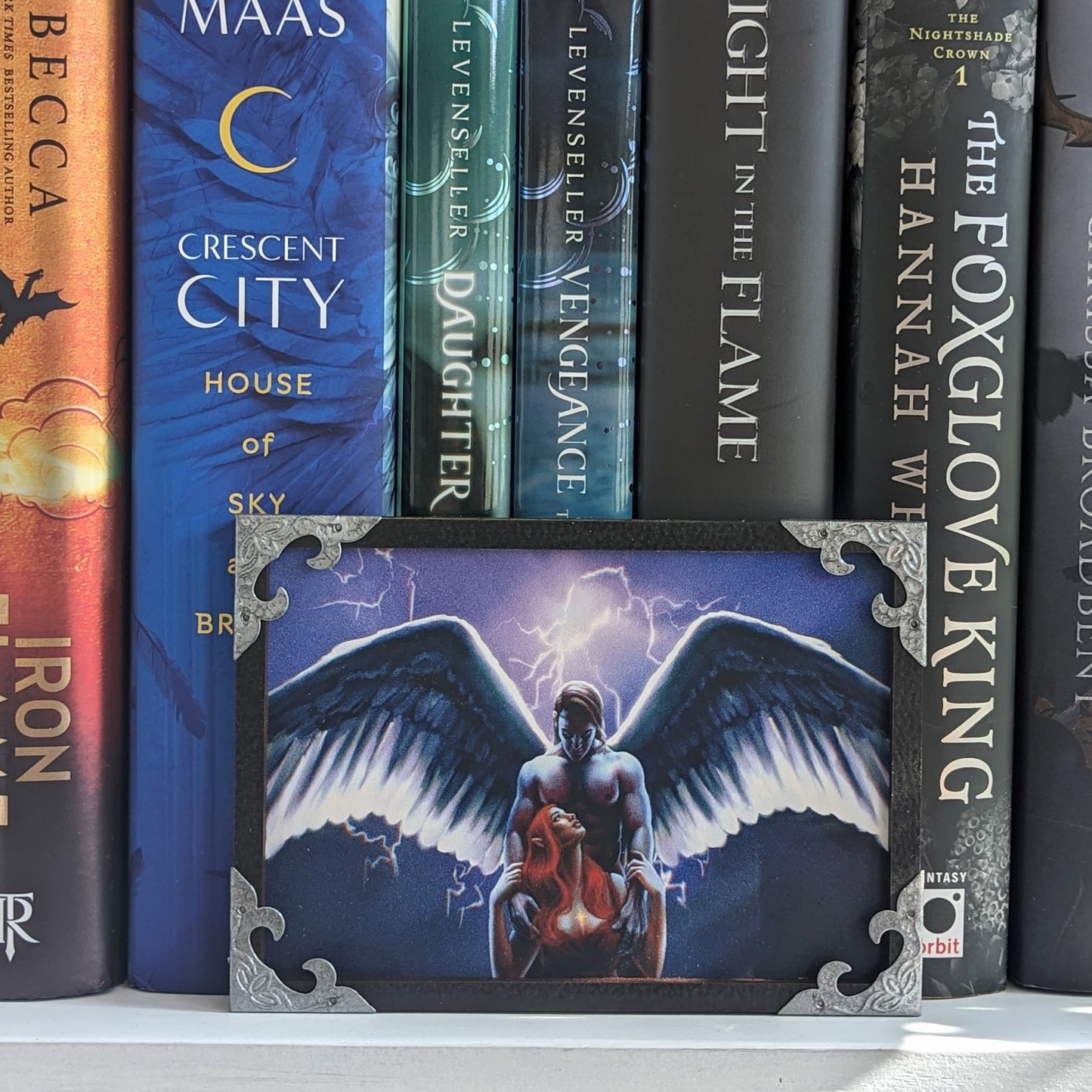 The Promise Bryce and Hunt | Licensed Crescent City Bookshelf Sign