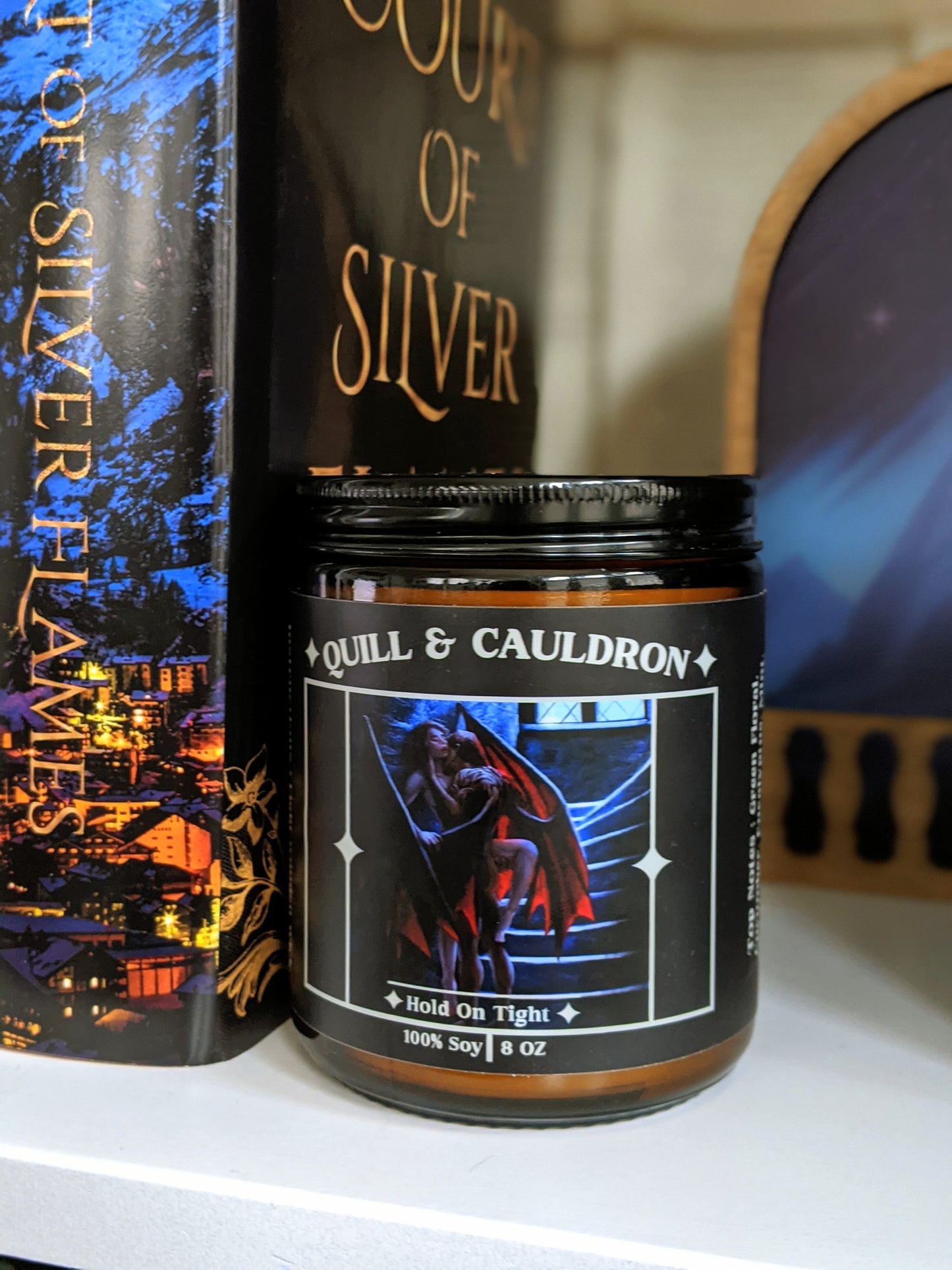 SJM Collection | Licensed ACOTAR 8oz Wood Wick Soy Candle