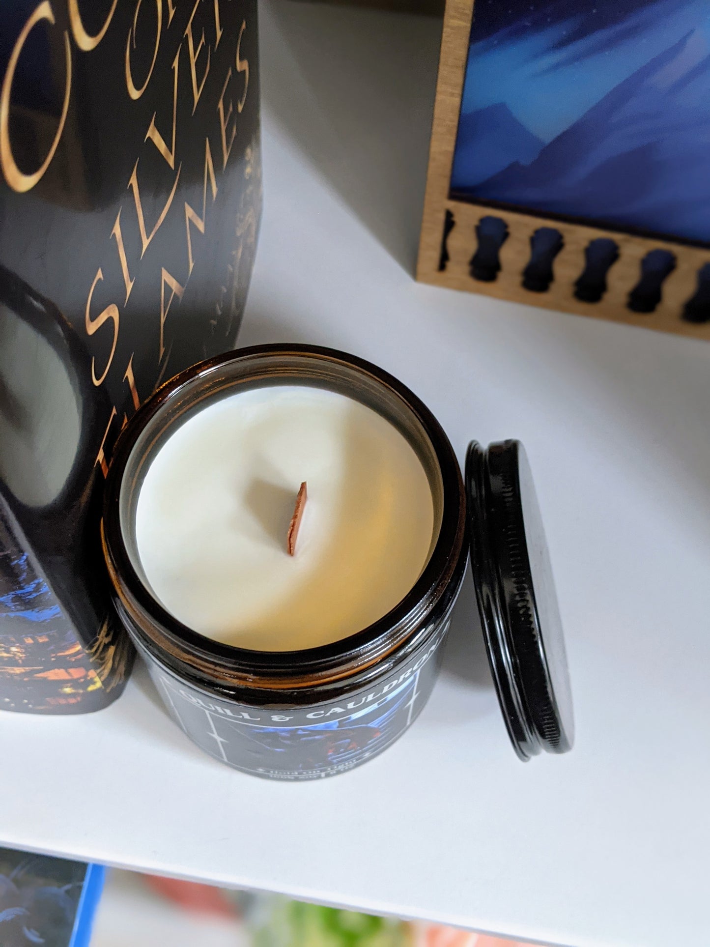The Promise | Licensed Crescent City 8oz Wood Wick Soy Candle