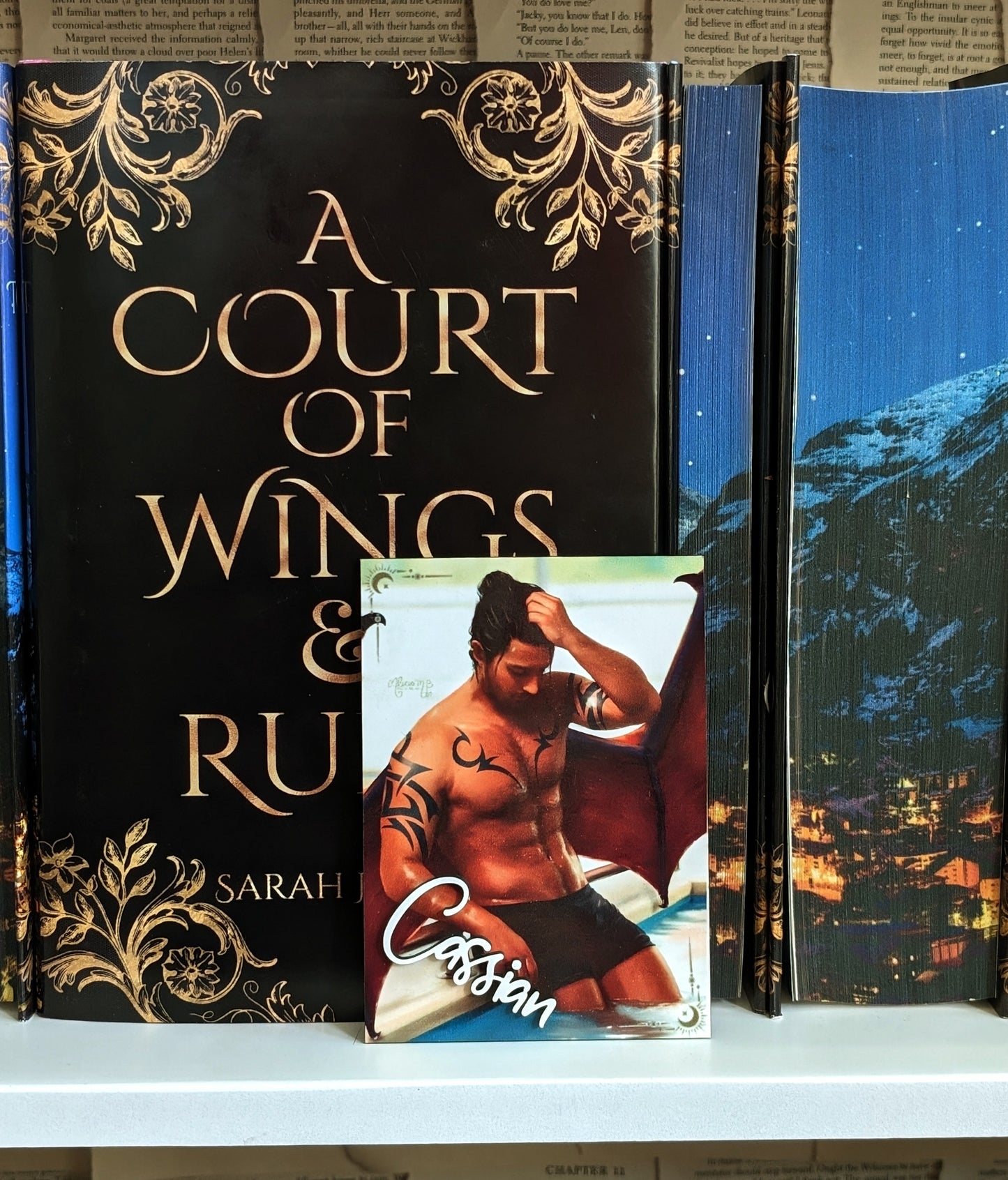 Cassian Autograph | Licensed ACOTAR Bookshelf Sign