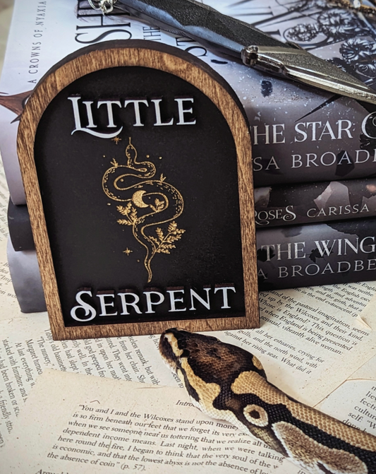 Little Serpent | Licensed Carissa Broadbent Shelf Sign