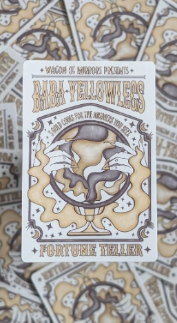 Baba Yellowlegs | Licensed Throne of Glass Sticker