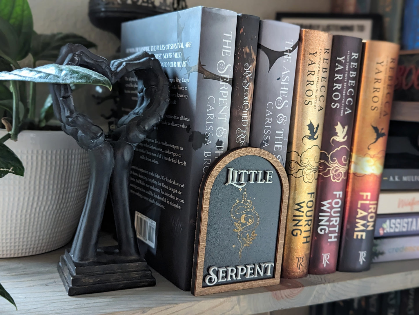Little Serpent | Licensed Carissa Broadbent Shelf Sign - Quill & Cauldron