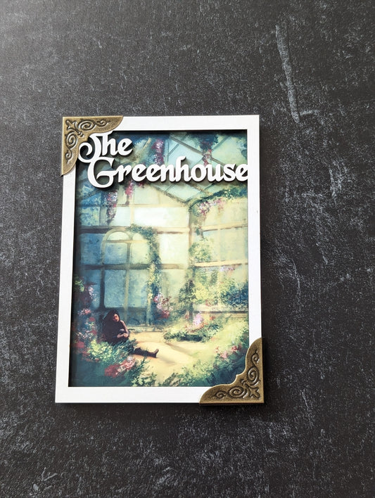 Oopsie The Greenhouse | Licensed Carissa Broadbent Shelf Sign