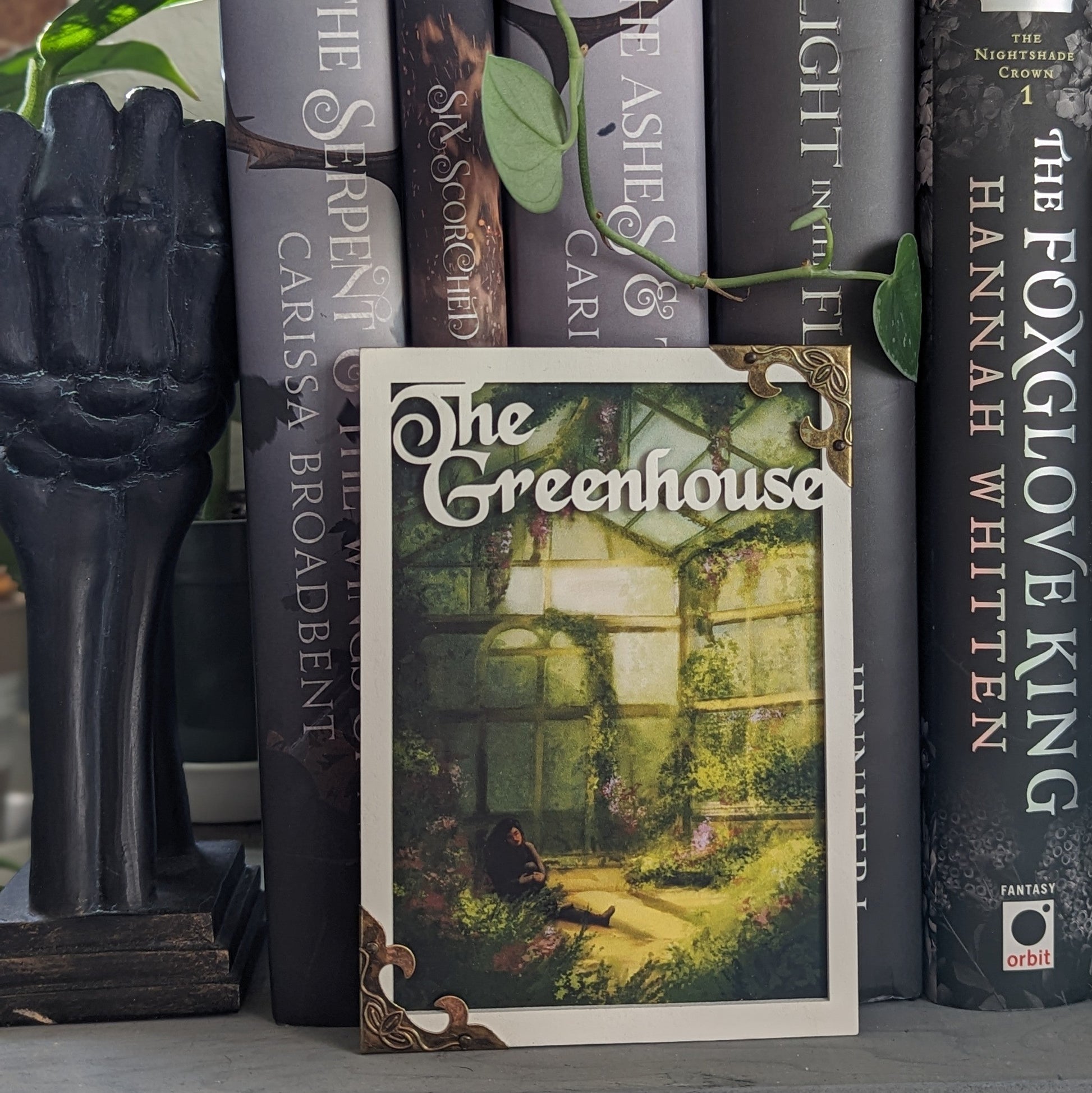 Readers Take Denver Preorder The Greenhouse | Licensed Carissa Broadbent Shelf Sign - Quill & Cauldron
