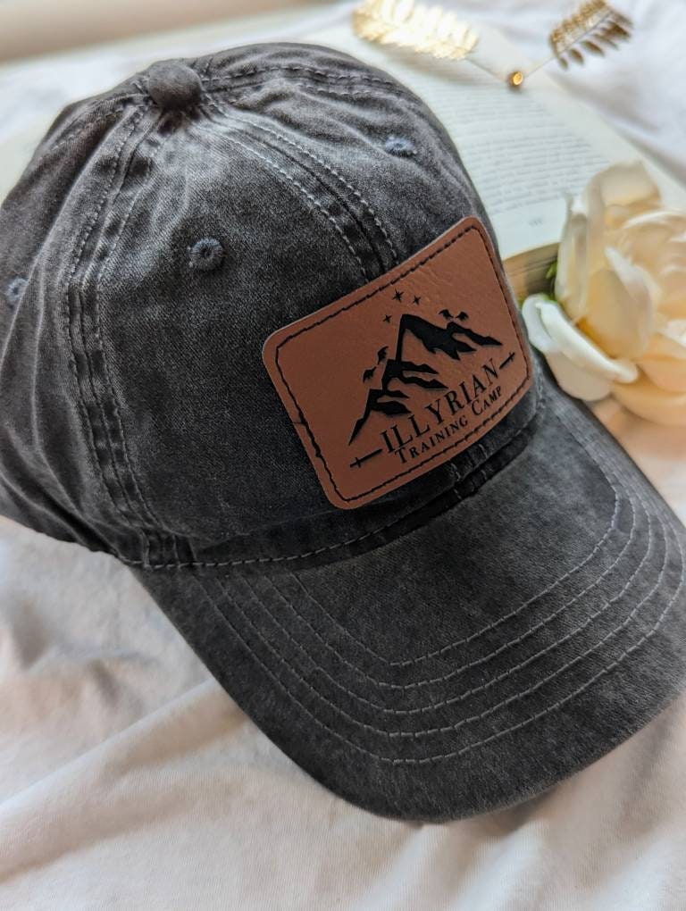 Officially Licensed Illyrian Training Camp Vintage Washed Baseball Cap - Quill & Cauldron