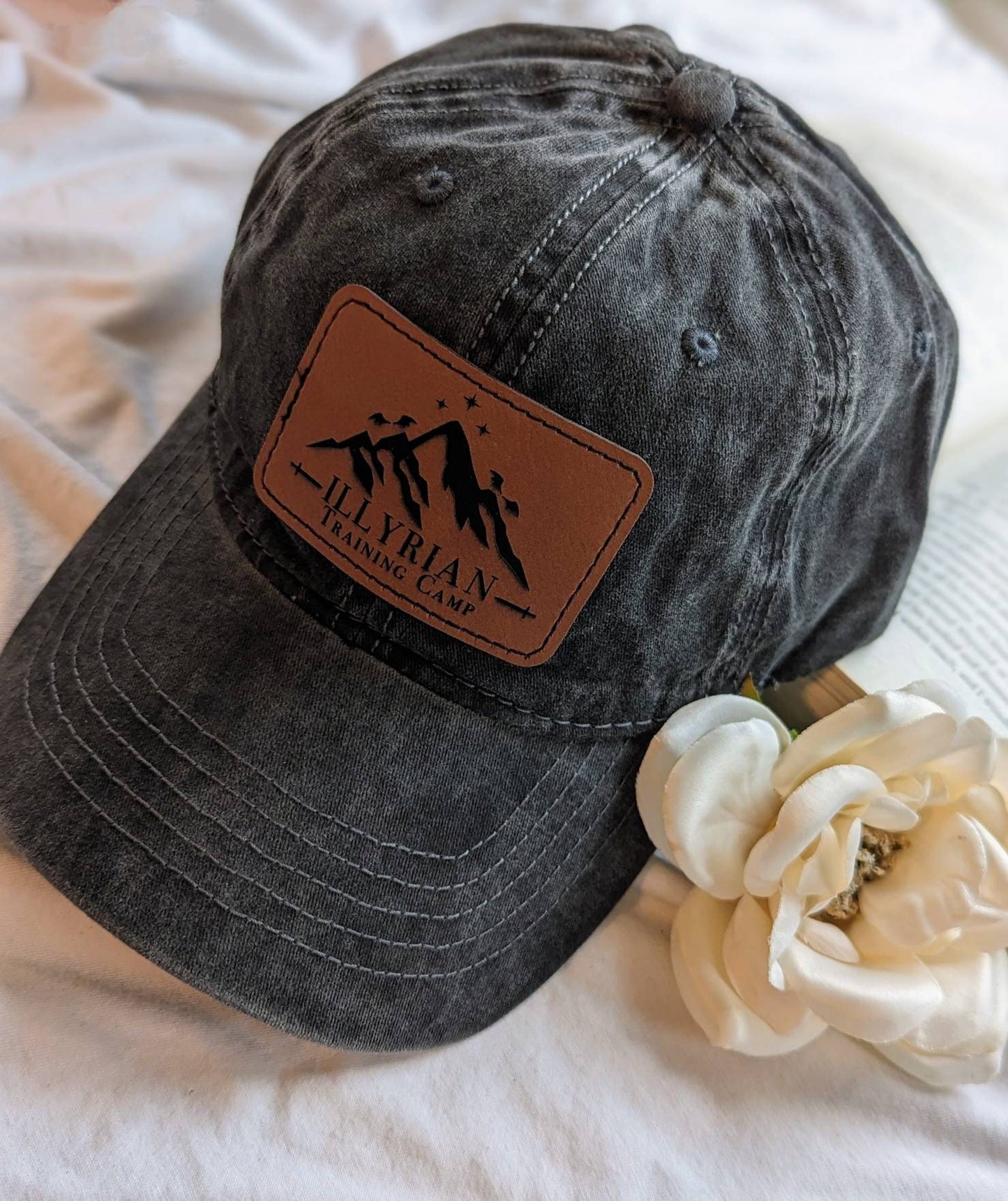 Officially Licensed Illyrian Training Camp Vintage Washed Baseball Cap - Quill & Cauldron