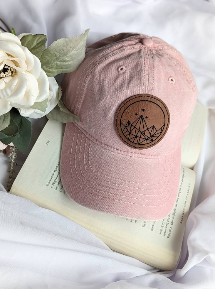Vintage Velaris Mountains Night Court Baseball Cap | Officially Licensed - Quill & Cauldron