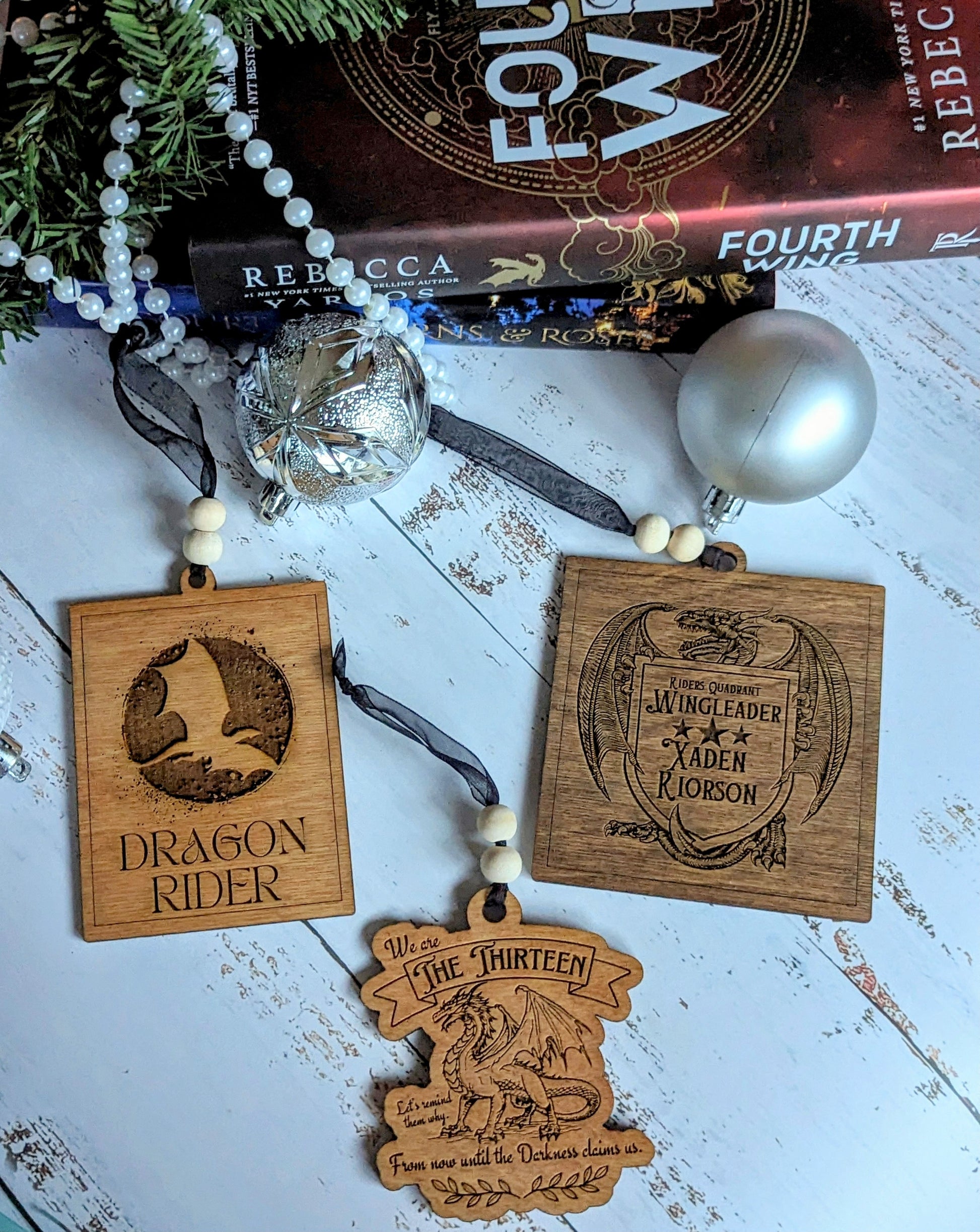 Bookish Collection Officially Licensed Christmas Holiday Ornaments - Quill & Cauldron