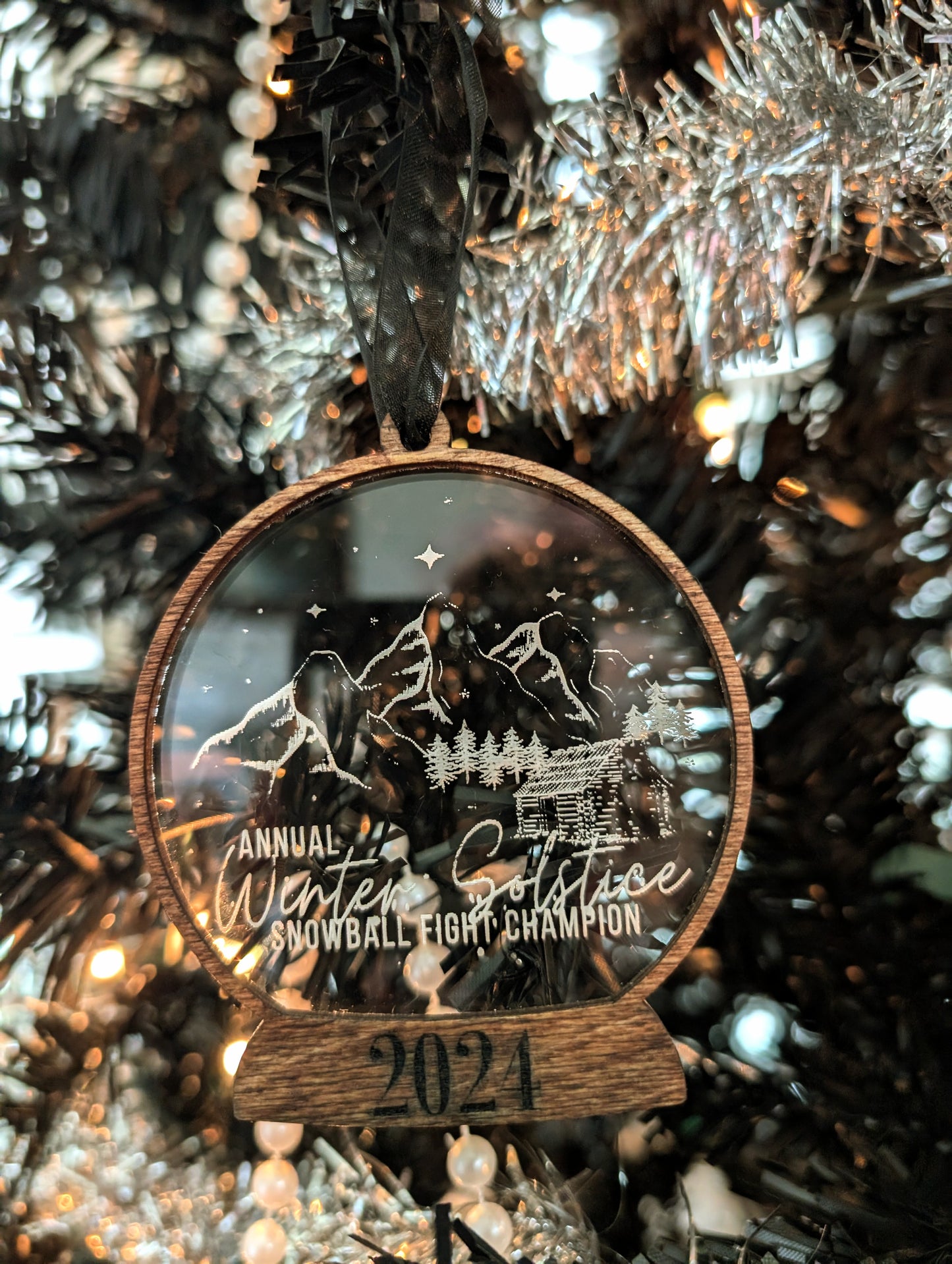 ACOTAR Officially Licensed Acrylic Holiday Ornaments