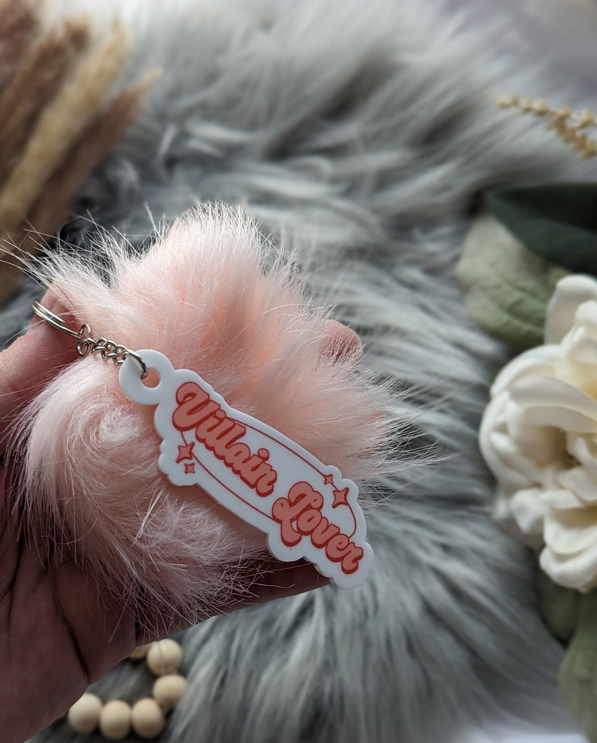 Villain Lover Bookish Acrylic Keychain - Quill & Cauldron