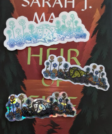 Abraxos | Licensed Throne of Glass Sticker or Suncatcher