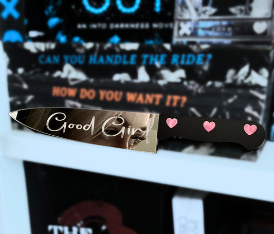 Good Girl Mirror Bookshelf Sign