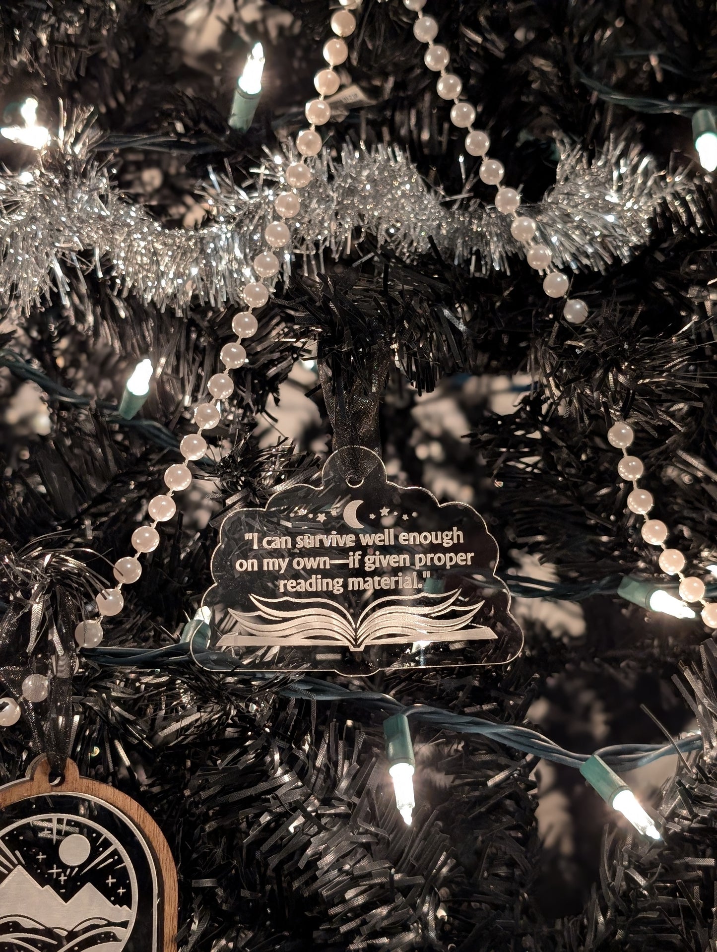 Throne of Glass Officially Licensed Acrylic Holiday Ornaments