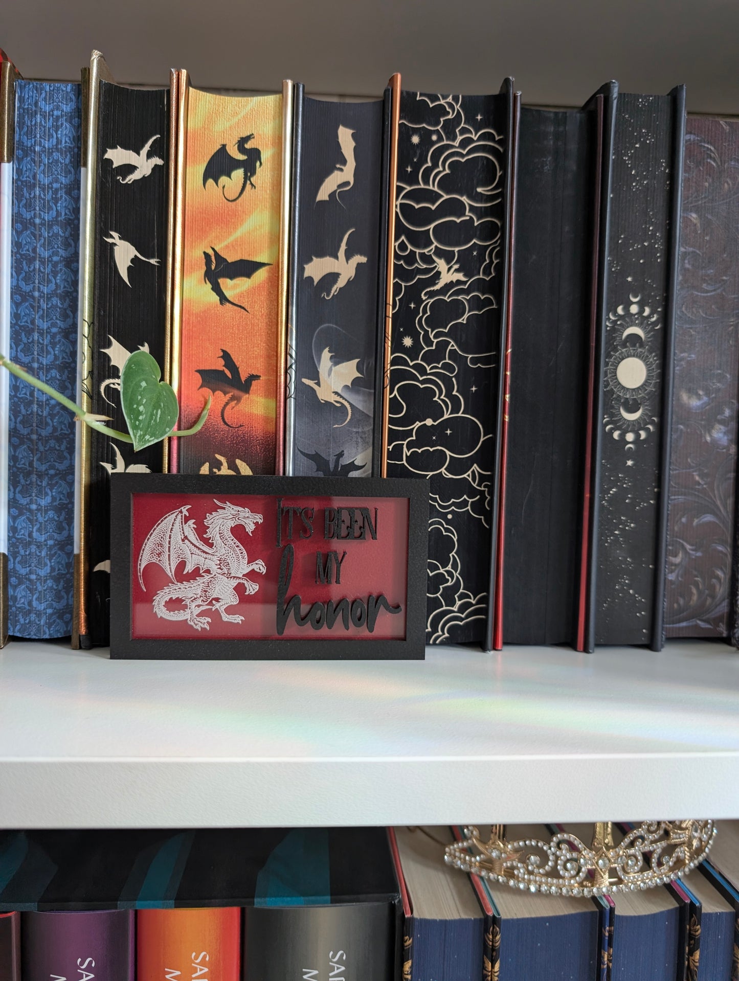 It's Been My Honor |  Licensed Fourth Wing Bookshelf Sign