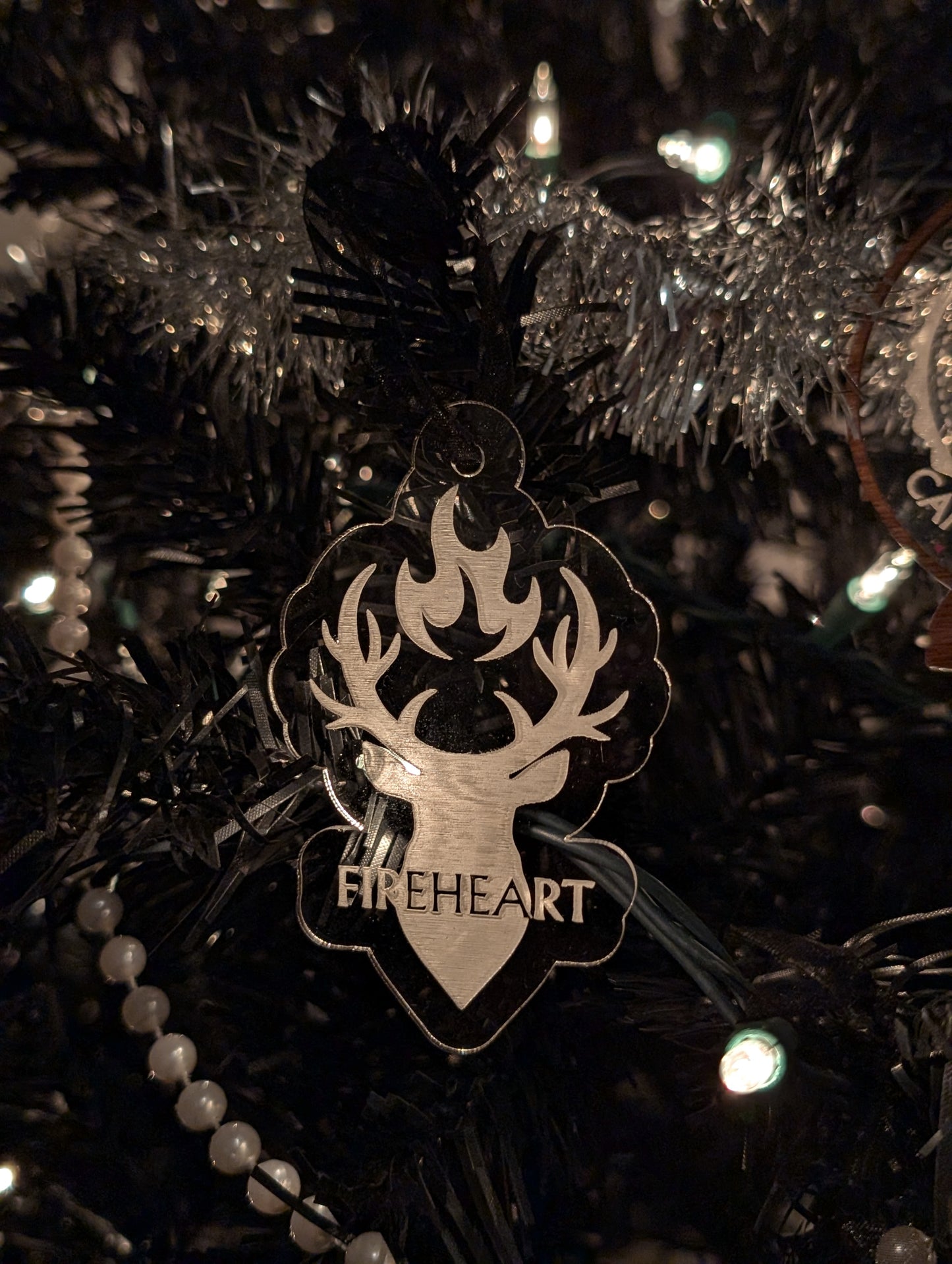 Throne of Glass Officially Licensed Acrylic Holiday Ornaments