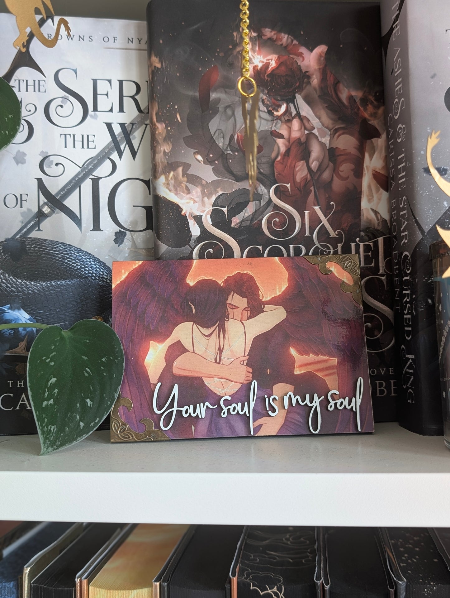 Your Soul is my Soul | Licensed Carissa Broadbent Shelf Sign