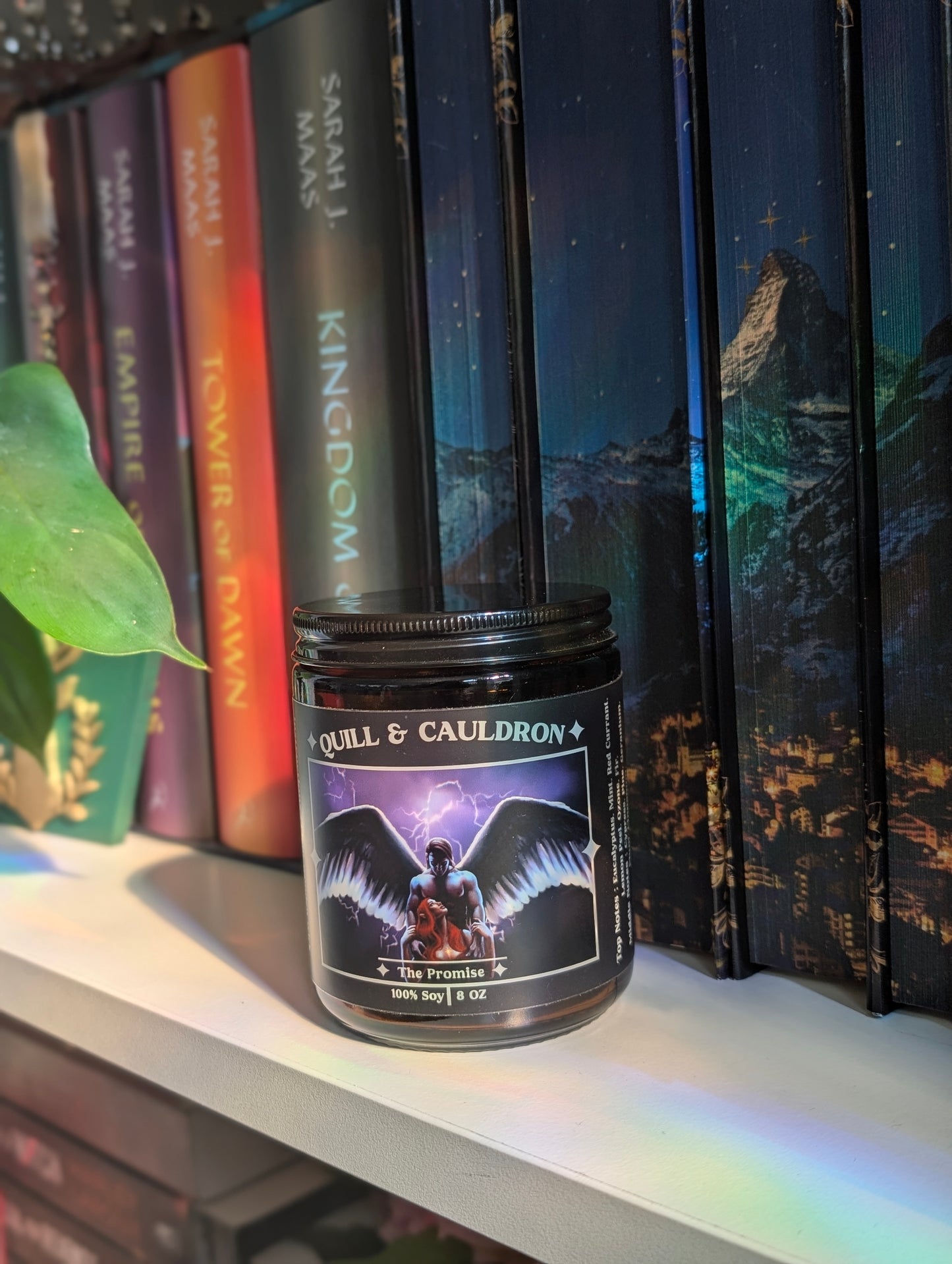 The Promise | Licensed Crescent City 8oz Wood Wick Soy Candle