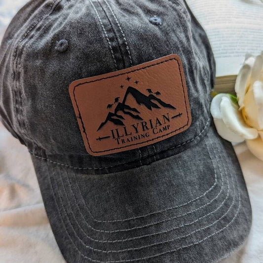 Officially Licensed Illyrian Training Camp Vintage Washed Baseball Cap - Quill & Cauldron