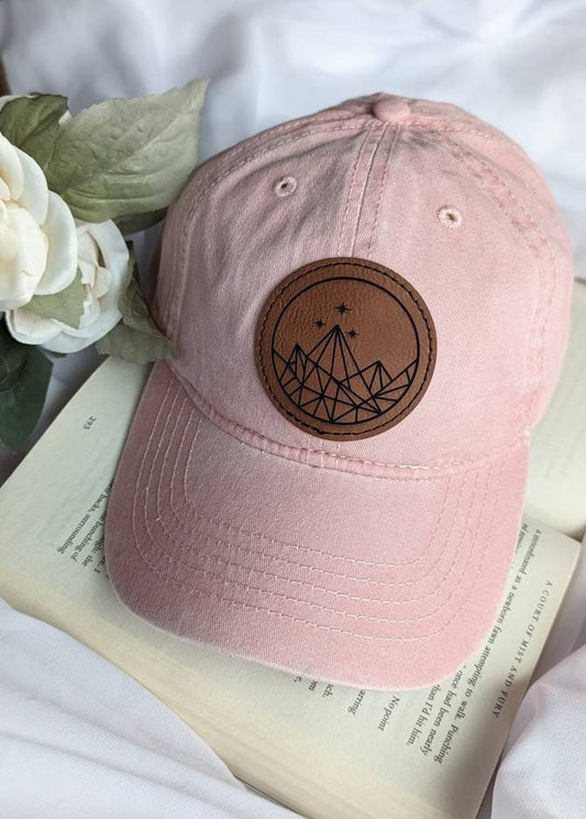 Vintage Velaris Mountains Night Court Baseball Cap | Officially Licensed - Quill & Cauldron