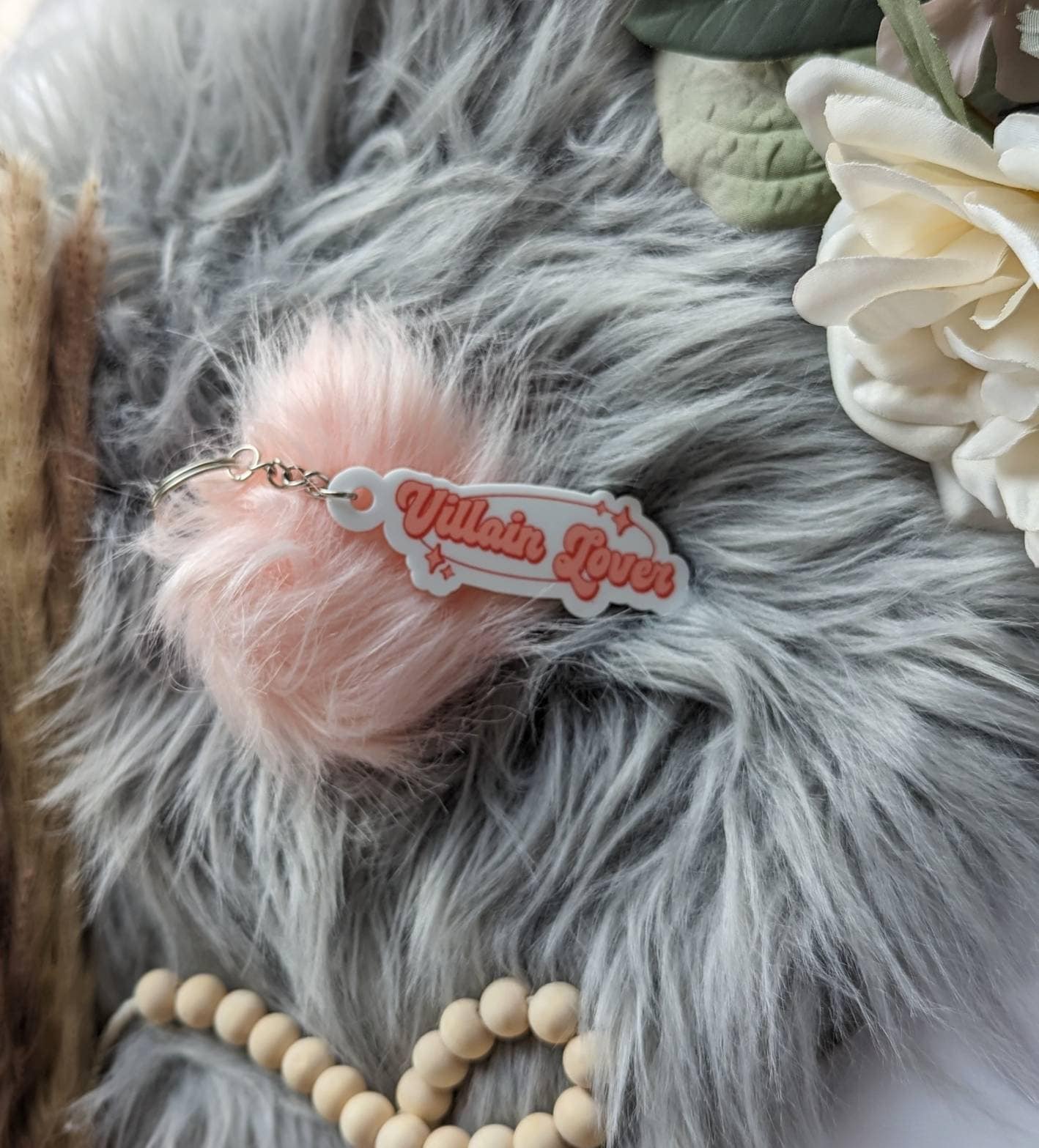 Villain Lover Bookish Acrylic Keychain - Quill & Cauldron